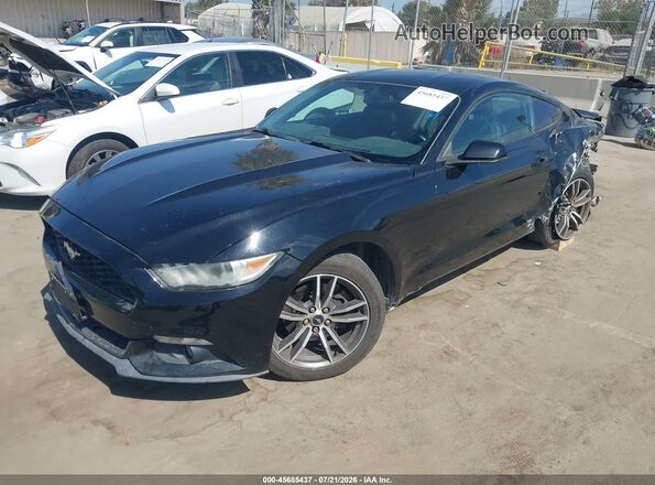 1FA6P8TH5G5285044 2016 FORD MUSTANG Black Front left