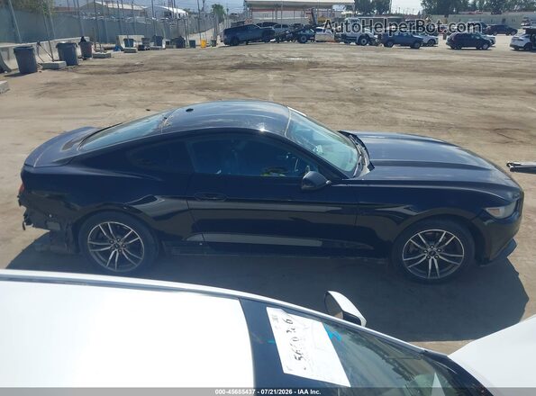 1FA6P8TH5G5285044 2016 FORD MUSTANG Black Rear interior view