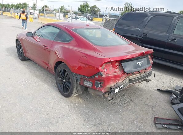 1FA6P8TH5G5290681 2016 FORD MUSTANG Maroon Задня ліва чверть