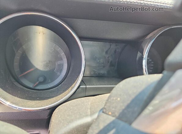 1FA6P8TH5H5226951 2017 FORD MUSTANG White Սարքավորումների վահանակի տեսք