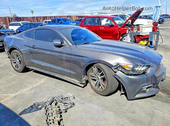 1FA6P8TH5H5239439 2017 FORD MUSTANG Black Առջևի աջ
