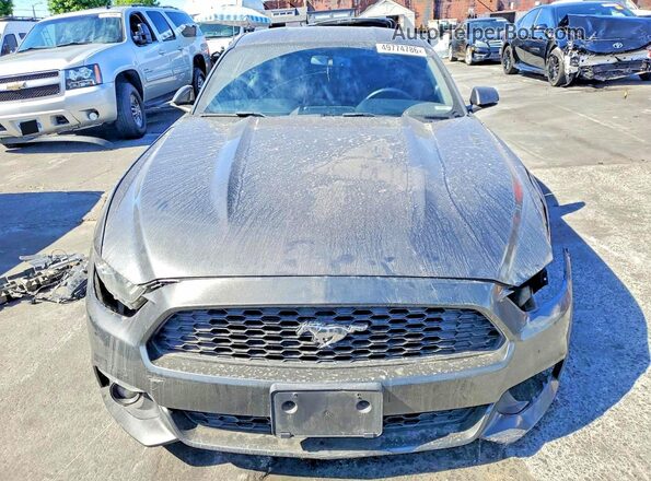 1FA6P8TH5H5239439 2017 FORD MUSTANG Black Դիմացի տեսք