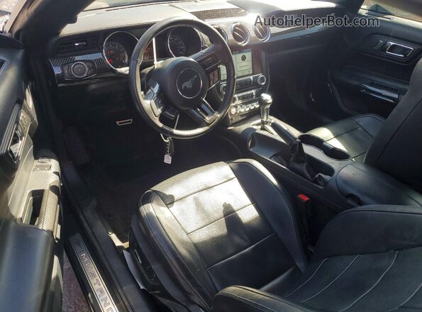 1FA6P8TH5H5239439 2017 FORD MUSTANG Black Առջևի վահանակի տեսք