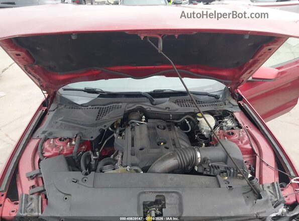 1FA6P8TH5H5282016 2017 FORD MUSTANG Burgundy Rear view