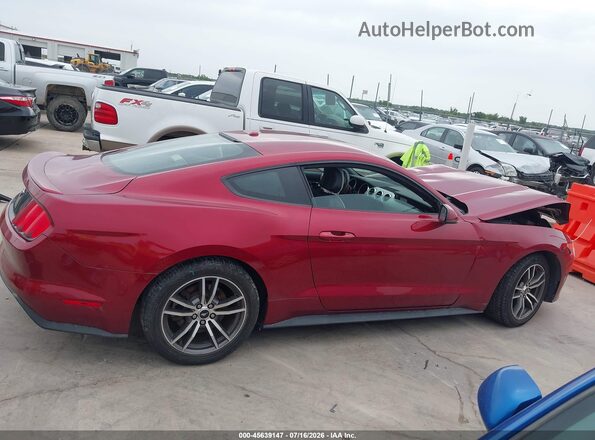 1FA6P8TH5H5282016 2017 FORD MUSTANG Burgundy 360 interior view