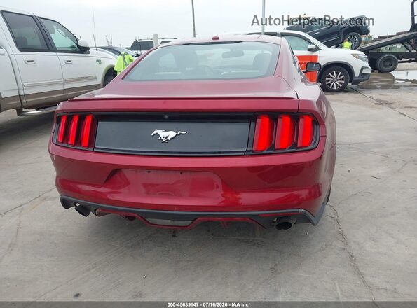 1FA6P8TH5H5282016 2017 FORD MUSTANG Burgundy 