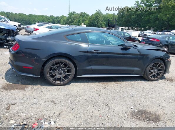 1FA6P8TH5J5106413 2018 FORD MUSTANG Black Vista interior trasera