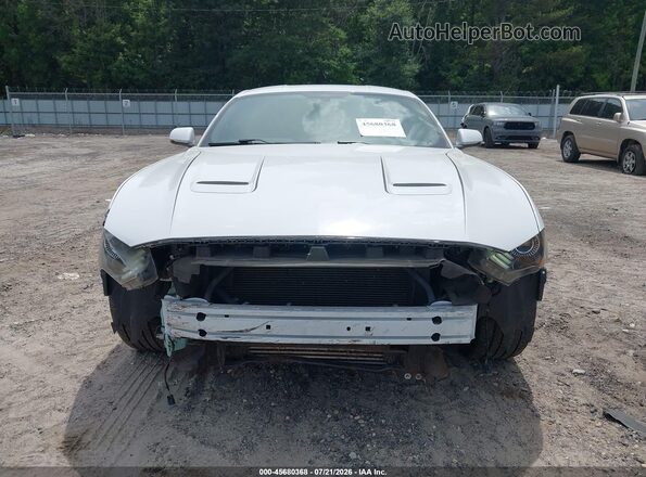 1FA6P8TH5J5142344 2018 FORD MUSTANG White უკანა სალონის ხედი