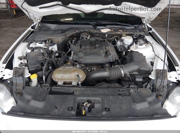 1FA6P8TH5J5166563 2018 FORD MUSTANG White Вид ззаду
