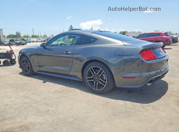 1FA6P8TH5K5166435 2019 FORD MUSTANG Gray Հետևի ձախ