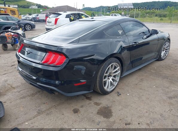 1FA6P8TH5L5129418 2020 FORD MUSTANG Black Tył prawy