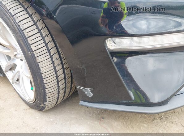 1FA6P8TH5L5129418 2020 FORD MUSTANG Black Widok z przodu