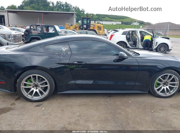 1FA6P8TH5L5129418 2020 FORD MUSTANG Black Widok wnętrza z tyłu