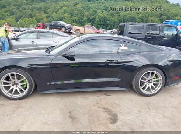 1FA6P8TH5L5129418 2020 FORD MUSTANG Black Widok wnętrza 360 stopni