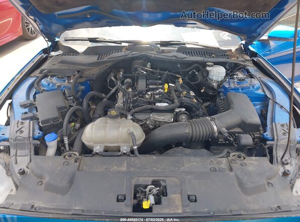1FA6P8TH5L5170874 2020 FORD MUSTANG Blue Հետևի տեսք