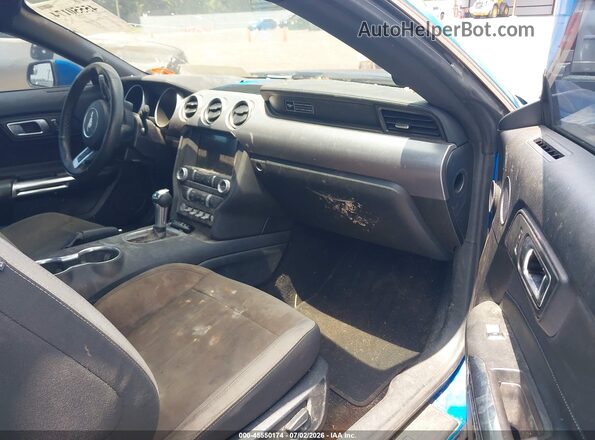 1FA6P8TH5L5170874 2020 FORD MUSTANG Blue Սալոնի դիմացի տեսք