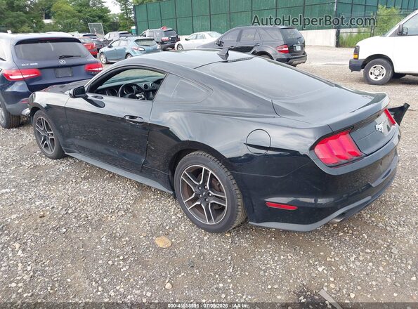 1FA6P8TH5M5134524 2021 FORD MUSTANG Black Tył lewy