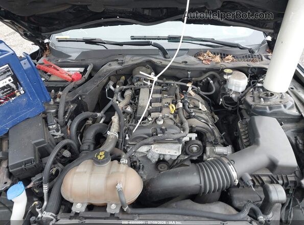 1FA6P8TH5M5134524 2021 FORD MUSTANG Black Widok z tyłu