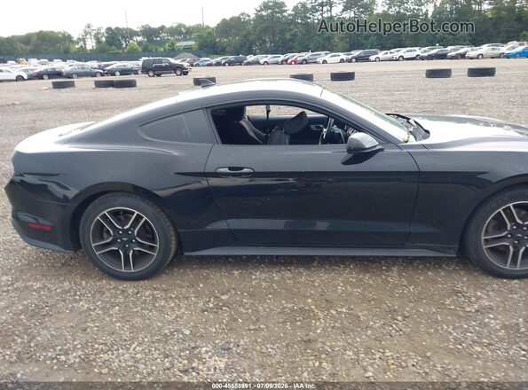 1FA6P8TH5M5134524 2021 FORD MUSTANG Black Widok wnętrza z tyłu