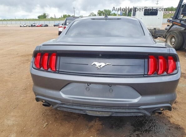 1FA6P8TH5N5101413 2022 FORD MUSTANG Charcoal Հետևի տեսք