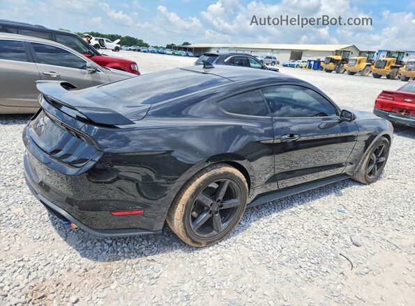 1FA6P8TH5N5123038 2022 FORD MUSTANG Черный Задняя правая четверть