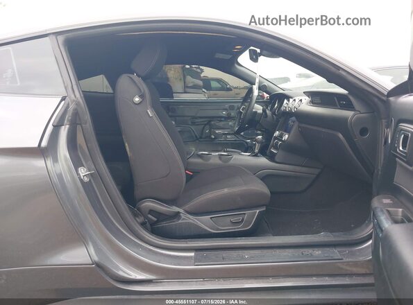 1FA6P8TH5P5113001 2023 FORD MUSTANG Gray წინა სალონის ხედი