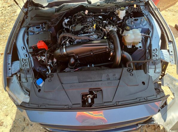 1FA6P8TH5R5111686 2024 FORD MUSTANG Gray Vista interior trasera