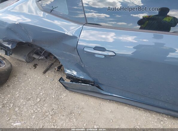 1FA6P8TH5R5115012 2024 FORD MUSTANG Blue Front view
