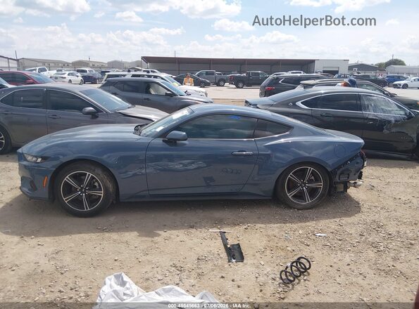1FA6P8TH5R5115012 2024 FORD MUSTANG Blue 360 interior view