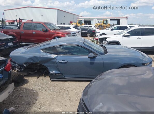 1FA6P8TH5R5115012 2024 FORD MUSTANG Blue Rear interior view