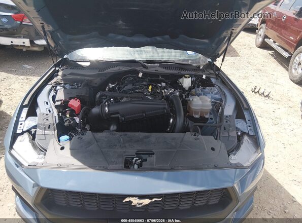 1FA6P8TH5R5115012 2024 FORD MUSTANG Blue Rear view
