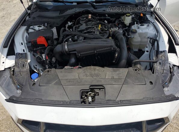 1FA6P8TH5R5120954 2024 FORD MUSTANG White Вид задньої частини салону