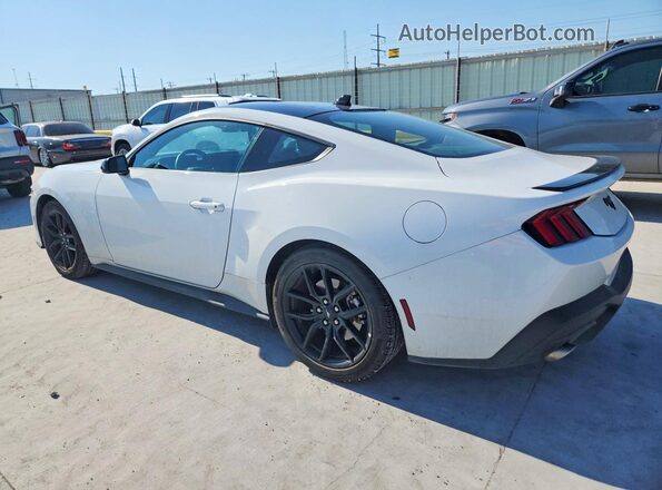 1FA6P8TH5S5113394 2025 FORD MUSTANG White Trasero izquierdo