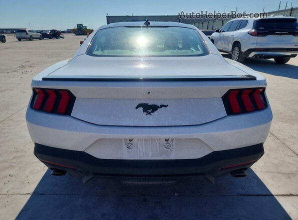 1FA6P8TH5S5113394 2025 FORD MUSTANG White Vista trasera