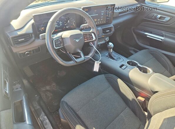 1FA6P8TH5S5113394 2025 FORD MUSTANG White Vista del salpicadero
