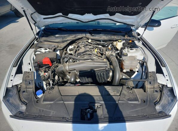 1FA6P8TH5S5113394 2025 FORD MUSTANG White Vista interior trasera