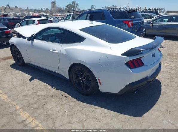 1FA6P8TH5S5130227 2025 FORD MUSTANG White Tył lewy