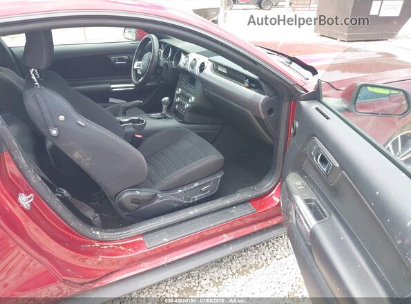 1FA6P8TH6G5241537 2016 FORD MUSTANG Красный Вид салона спереди