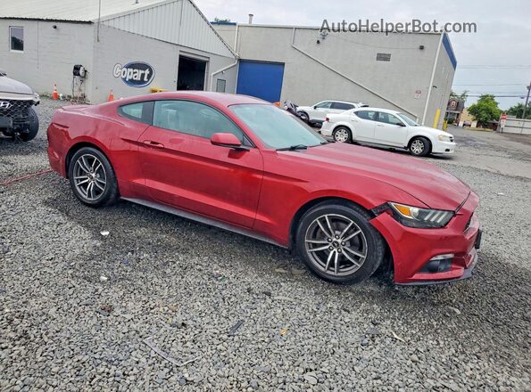 1FA6P8TH6G5276515 2016 FORD MUSTANG Red Передня права чверть