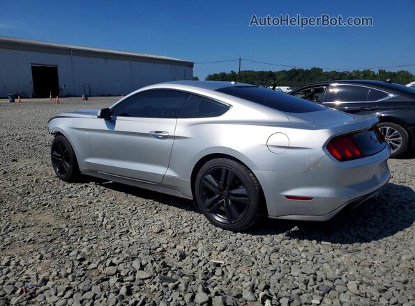 1FA6P8TH6G5301154 2016 FORD MUSTANG Серебряный Задняя левая четверть
