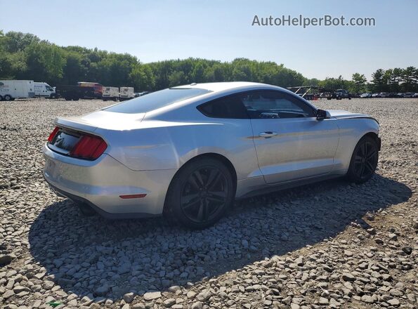 1FA6P8TH6G5301154 2016 FORD MUSTANG Серебряный Задняя правая четверть