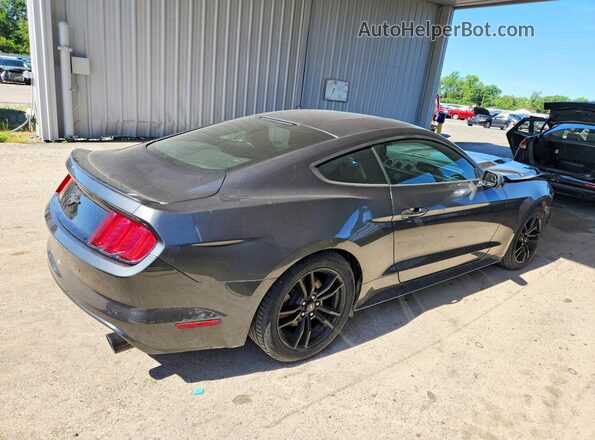 1FA6P8TH6H5202822 2017 FORD MUSTANG Gray Trasero derecho