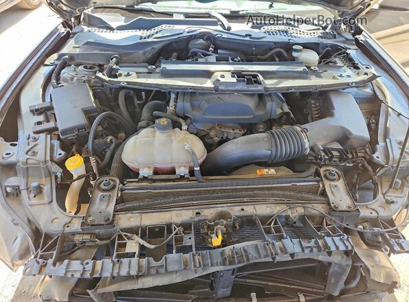 1FA6P8TH6H5202822 2017 FORD MUSTANG Gray Vista interior trasera