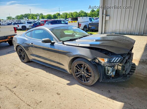 1FA6P8TH6H5202822 2017 FORD MUSTANG Gray Delantero derecho