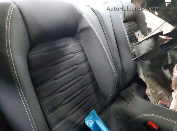 1FA6P8TH6H5217191 2017 FORD MUSTANG Black Widok tylnych siedzeń