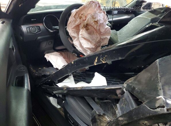 1FA6P8TH6H5217191 2017 FORD MUSTANG Black Widok deski rozdzielczej