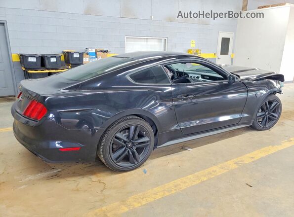1FA6P8TH6H5217191 2017 FORD MUSTANG Black Tył prawy