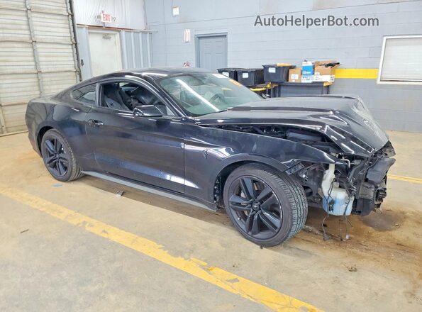 1FA6P8TH6H5217191 2017 FORD MUSTANG Black Przód prawy