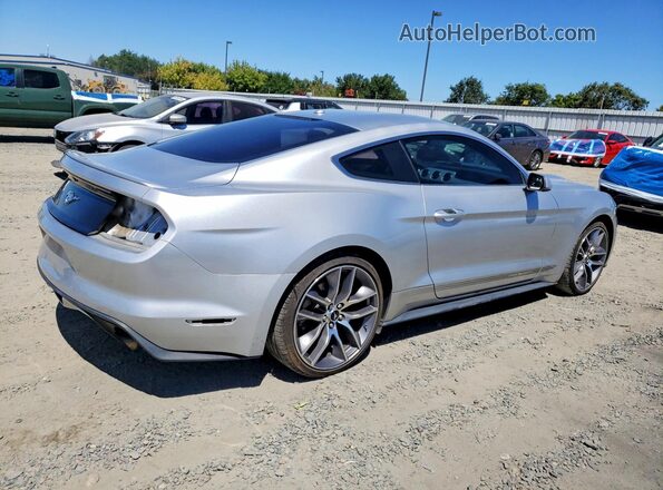 1FA6P8TH6H5239661 2017 FORD MUSTANG Silver Հետևի աջ