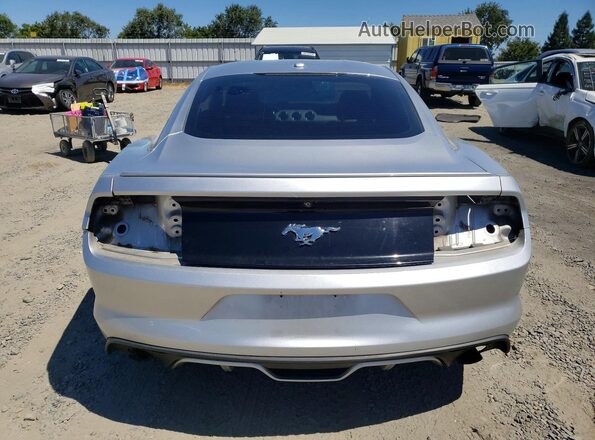 1FA6P8TH6H5239661 2017 FORD MUSTANG Silver Հետևի տեսք